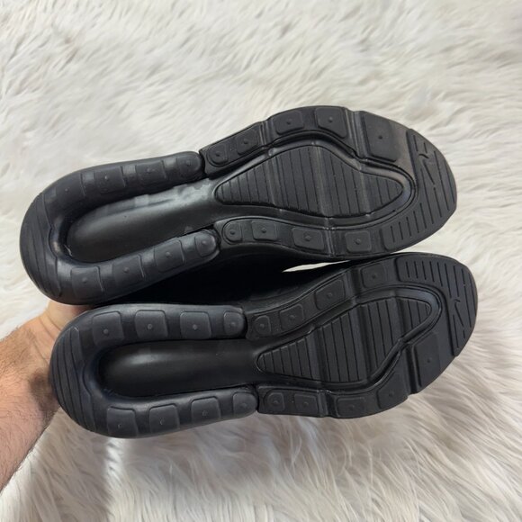 Nike Air Max 270 Black Mens Running AH8050-005 VNDS Sz 10.5 - Picture 6 of 7